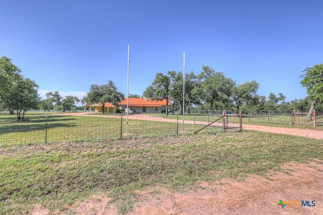 82 Bell Mountain Rd, Fredericksburg, TX 78675 - view of yard