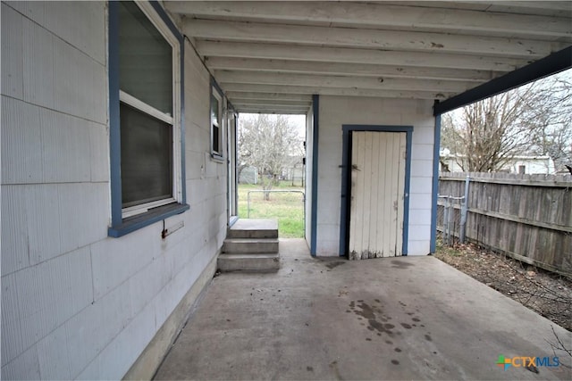 view of patio / terrace