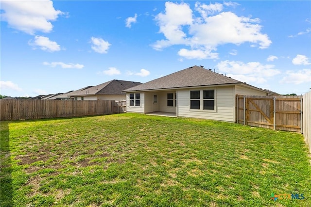 8508 Cantera Ridge Rd, Temple, TX 76502 - back of property with a patio area and roof with shingles