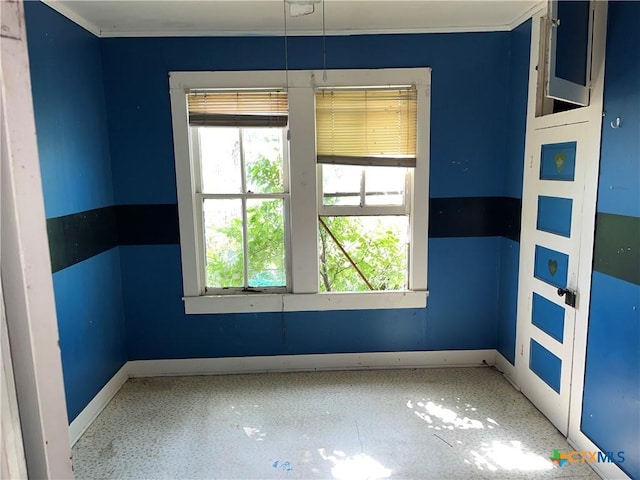 empty room with healthy amount of natural light