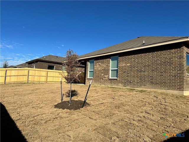 view of back of property