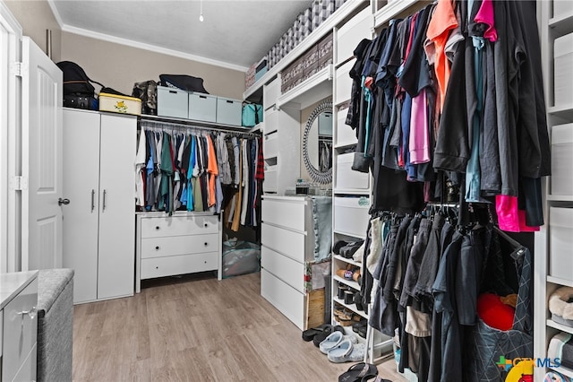 3700 Joyce Ln, Killeen, TX 76549 - spacious closet featuring light wood finished floors