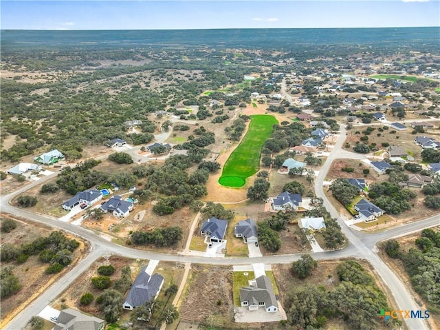 birds eye view of property featuring a residential view