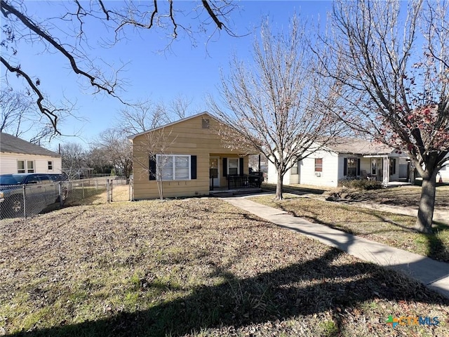 view of ranch-style home