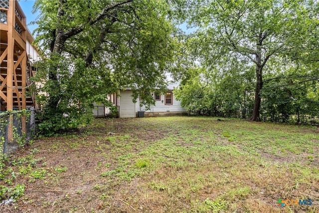 804 Little St, Copperas Cove, TX 76522 - view of yard featuring stairway