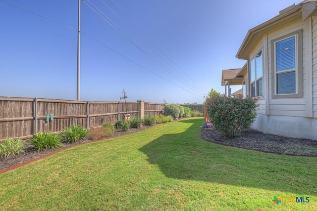 3214 Roan St, New Braunfels, TX 78130 - view of fenced backyard