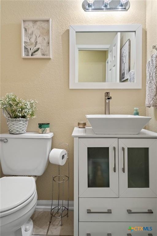2604 Mikulec Dr, Killeen, TX 76542 - half bathroom with toilet and vanity