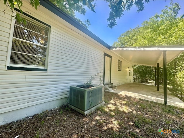 909 S 23rd St, Copperas Cove, TX 76522 - view of property exterior with cooling unit and entry steps