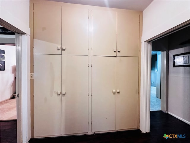 view of closet