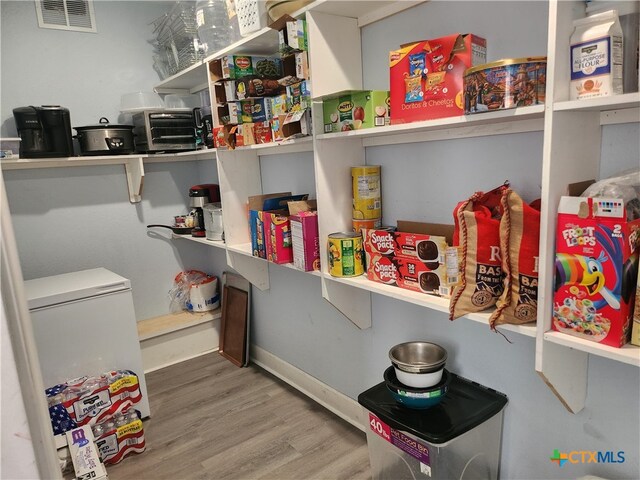 view of pantry