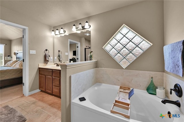 6704 Deorsam Loop, Killeen, TX 76542 - ensuite bathroom with vanity and a bath