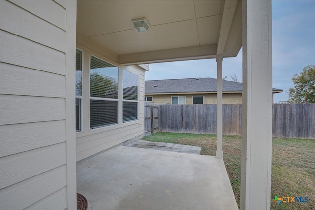 525 Tom Kemp Dr, New Braunfels, TX 78130 - fenced backyard featuring a patio area