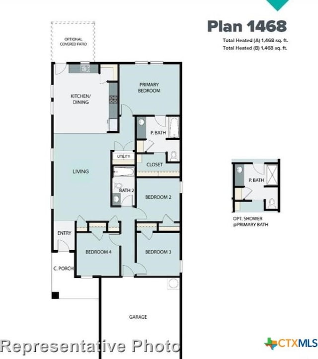 313 Haywood Mnr, Maxwell, TX 78656 - home floor plan