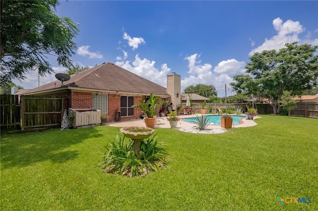 503 Ashland Crk, Victoria, TX 77901 - view of pool featuring a fenced backyard
