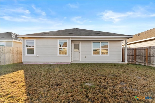 9063 Rancher Trl, Seguin, TX 78155 - rear view of property with a patio area