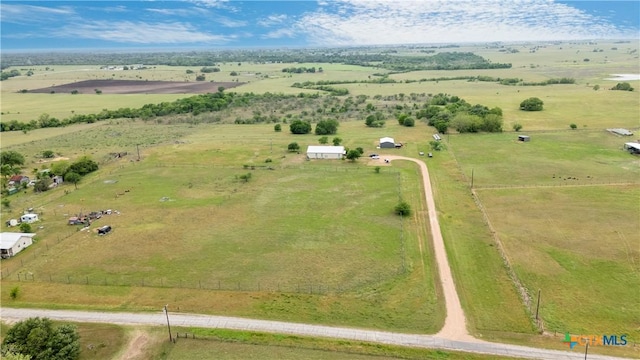 592 Dagg, Yoakum, TX 77995 - aerial view of sparsely populated area featuring agricultural land