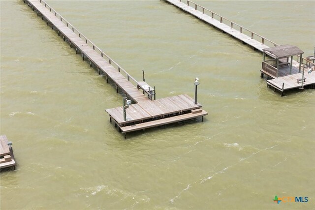 616 N Shore Dr, Port Mansfield, TX 78598 - dock with a water view