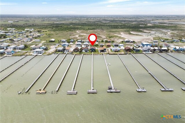 616 N Shore Dr, Port Mansfield, TX 78598 - aerial perspective of suburban area