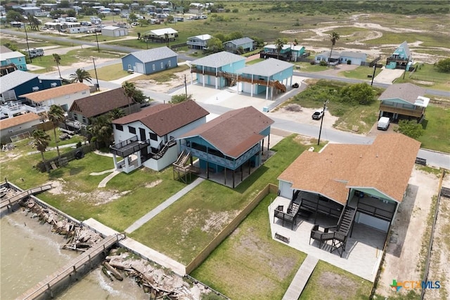 616 N Shore Dr, Port Mansfield, TX 78598 - aerial perspective of suburban area