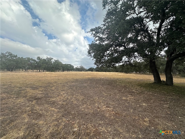 view of landscape with a rural view