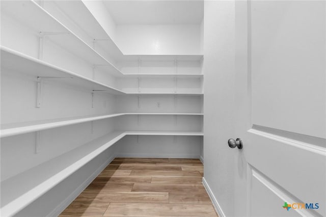 view of pantry