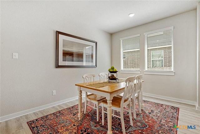 2917 Sage Ranch Dr, Leander, TX 78641 - dining area with light wood finished floors