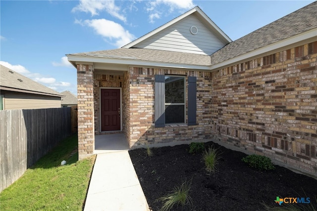 view of property entrance