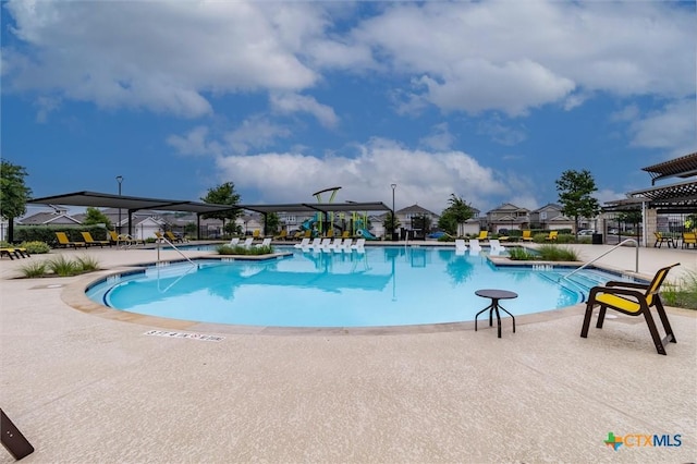 6212 Andes Peak Trl, Austin, TX 78747 - community pool with a patio