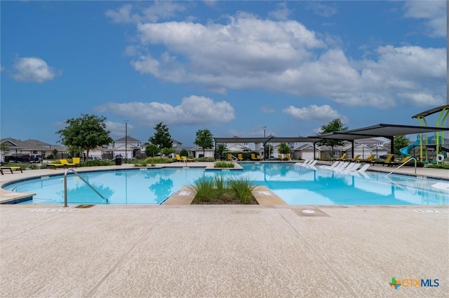 6212 Andes Peak Trl, Austin, TX 78747 - community pool with a patio