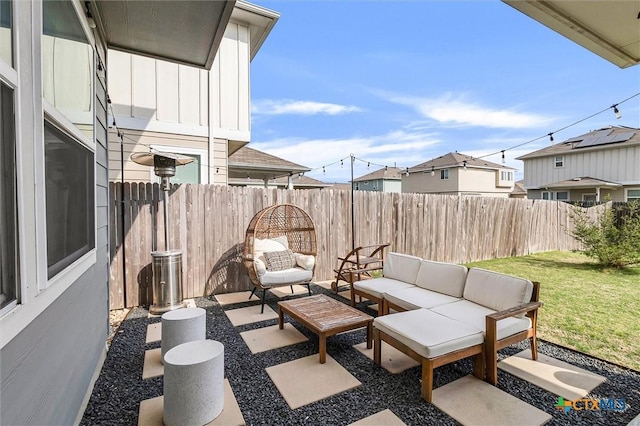6212 Andes Peak Trl, Austin, TX 78747 - view of patio / terrace with outdoor lounge area