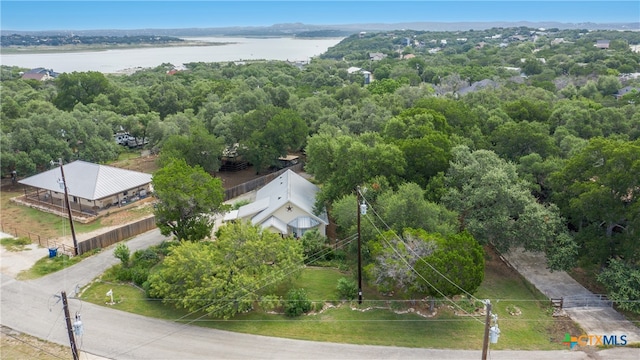 2265 Candlelight Dr, Canyon Lake, TX 78133 - bird's eye view of a large body of water