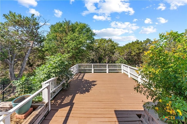 16047 Charlya Dr, Temple, TX 76502 - view of wooden terrace