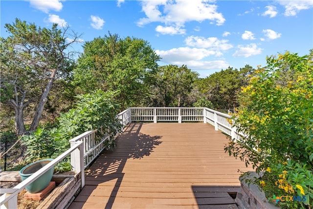 view of deck