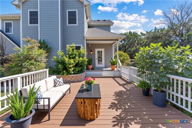 16047 Charlya Dr, Temple, TX 76502 - deck featuring outdoor lounge area