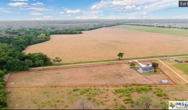 256 County Road 481, Gonzales, TX 78629 - bird's eye view with a rural view