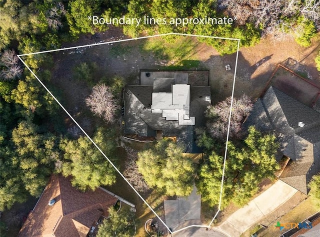 2808 Autumn Cv, Belton, TX 76513 - view of subject property with property parcel outlined