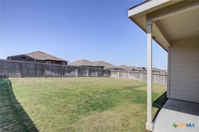 2844 Klein Way, New Braunfels, TX 78130 - view of yard with a patio