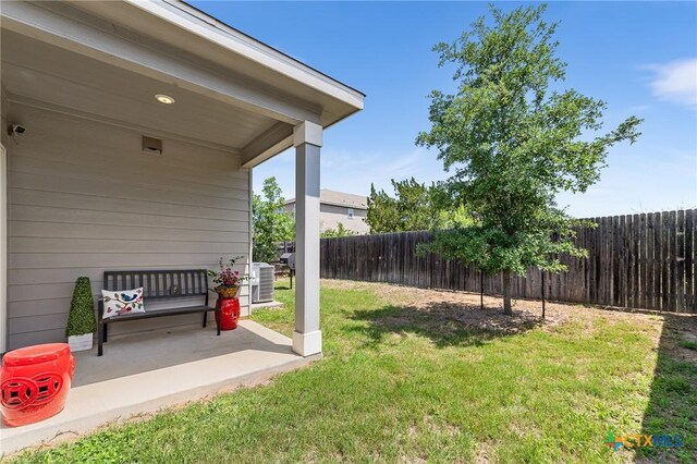 14902 Ardilla, San Antonio, TX 78217 - view of yard with central AC