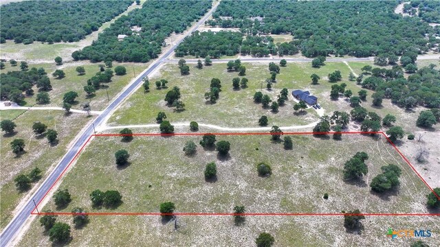 56 Powder Rdg, Luling, TX 78648 - view of rural area with property boundaries highlighted
