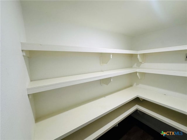 view of pantry