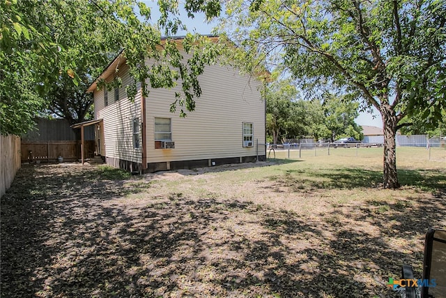 view of home's exterior