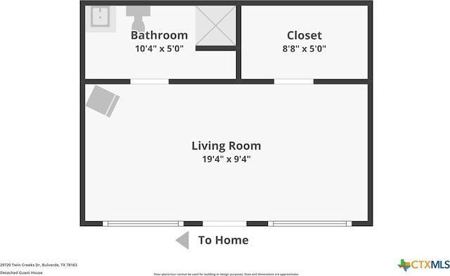 29720 Twin Creeks Dr, Bulverde, TX 78163 - view of home floor plan