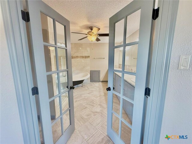 1795 Falconwood Dr, San Marcos, TX 78666 - interior space featuring ceiling fan