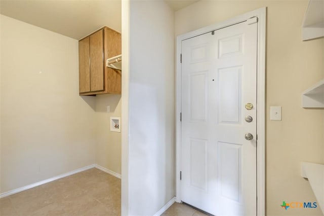 2102 Golden Eagle Dr, Killeen, TX 76549 - laundry room with cabinet space and washer hookup