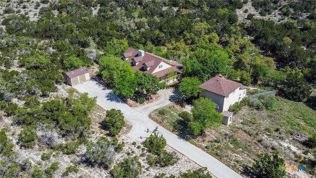 aerial view