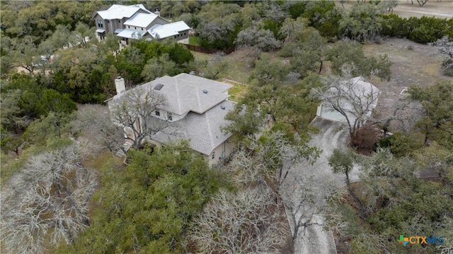 drone / aerial view