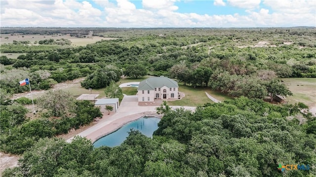 194 Panorama Ln, Victoria, TX 77905 - view of subject property with a heavily wooded area