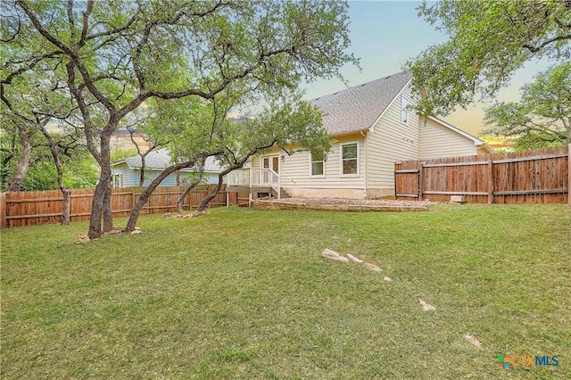 2033 Northview Dr, San Marcos, TX 78666 - view of fenced backyard