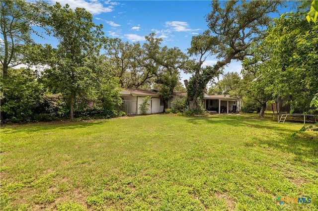 204 W Johnson St, Cuero, TX 77954 - view of green lawn