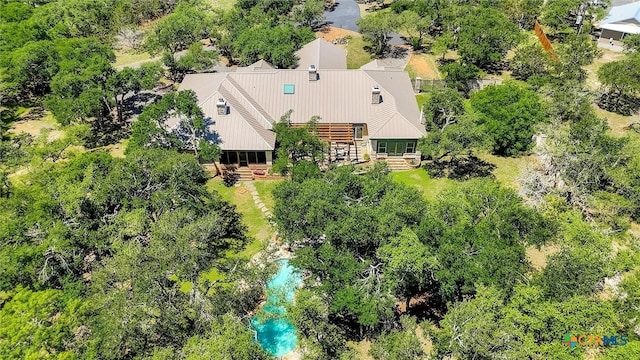 680 Saddleridge Dr, Wimberley, TX 78676 - aerial view